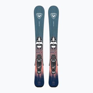 Лижі гірські дитячі Rossignol Rallybird Kid Pre-Drilled + Кріплення Team 4 GW