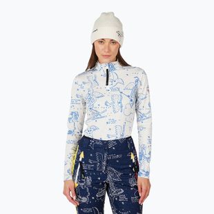 Кофта жіноча Rossignol JCC Booster Half Zip snow angel artic print