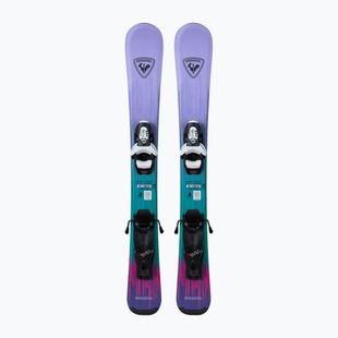 Лижі гірські дитячі + кріплення Rossignol Soul Kid Pre-Drilled+Team 4 GW