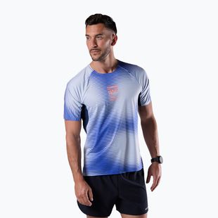Футболка для бігу чоловіча Rossignol Sapa Ultra Tee dazzle blue line fogg