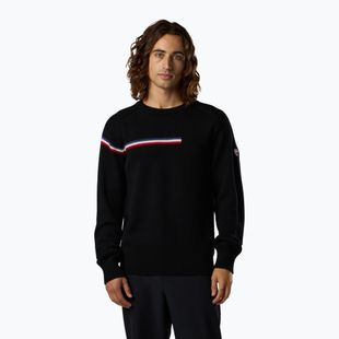 Светр чоловічий Rossignol Odysseus Crew Merino black