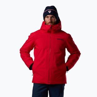 Куртка лижна чоловіча Rossignol Rochrun Insulated sport red solid