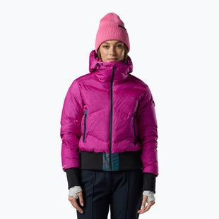 Куртка лижна жіноча Rossignol Snowblaze Down Bomber electric fuchsia