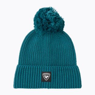 Шапка зимова Rossignol Strawpile Pompom Beanie transformative teal