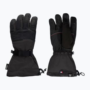 Рукавиці лижні чоловічі Rossignol Leather Mix black