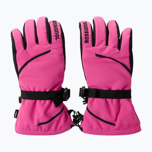 Рукавиці лижні жіночі Rossignol Temptation R-Shell electric fuchsia