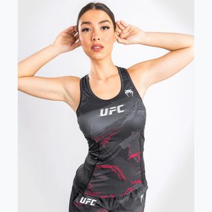 Лонгслів жіночий Venum UFC Authentic Fight Week 2.0 Performance black/red