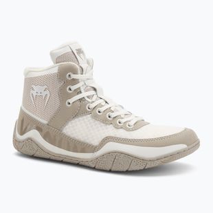 Кросівки боксерські Venum Elite Wrestling beige/sand