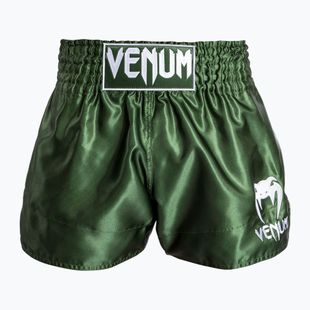 Шорти для тренувань чоловічі Venum Classic Muay Thai khaki/white
