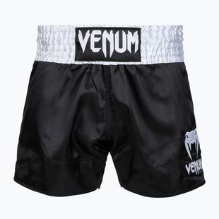 Шорти для тренувань чоловічі Venum Classic Muay Thai black/white/gold
