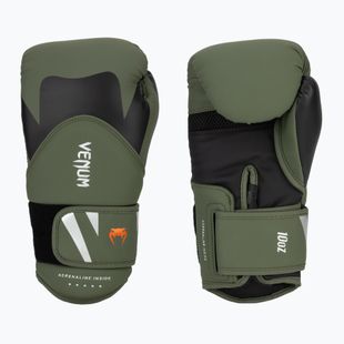 Рукаваці боксерські чоловічі Venum Challenger 4.0 black/khaki