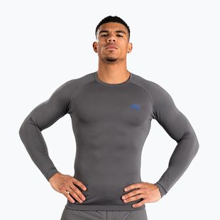 Рашгард лонгслів чоловічий Venum Contender Rashguard grey