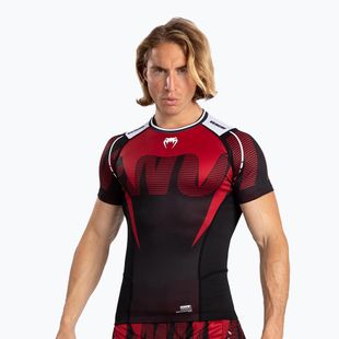 Футболка чоловіча Venum Adrenaline Rashguard SS black/red