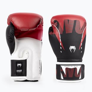 Рукавиці боксерські Venum Adrenaline Boxing black/red