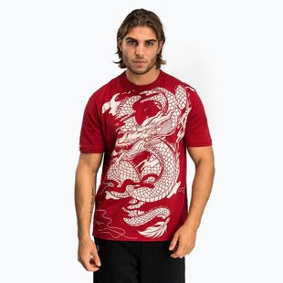 Футболка чоловіча Venum Dragon’S Flight Men’S T-Shirt cherry red/cream white