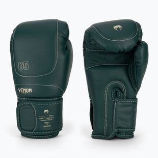 Рукавиці боксерські чоловічі Venum Impact Evo Boxing Gloves 16 OZ emerald green