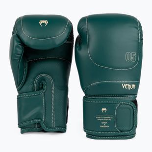 Рукавиці боксерські чоловічі Venum Impact Evo Boxing Gloves 16 OZ emerald green