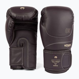 Рукавиці боксерські чоловічі Venum Impact Evo Boxing Gloves 14 OZ chocolate