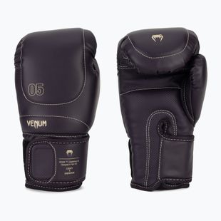 Рукавиці боксерські чоловічі Venum Impact Evo Boxing Gloves deep purple