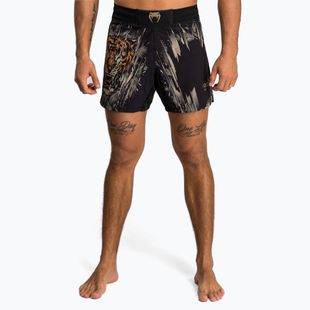 Шорти для тренувань чоловічі Venum Tiger Men'S Fight Shorts black/neon orange