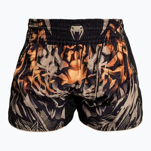 Шорти для тренувань чоловічі Venum Tiger Muay Thai Shorts black/neon orange