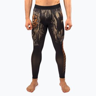 Легінси для тренувань чоловічі Venum Tiger Men's Spats black/neon orange