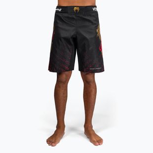 Шорти для тренувань чоловічі Venum X Tekken 8 - Marshall Law Fight Shorts black/red/gold
