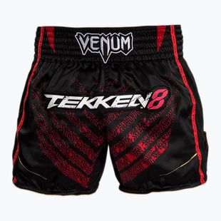 Шорти для тренувань чоловічі Venum X Tekken 8 - Marshall Law Muay Thai Shorts black/red/gold