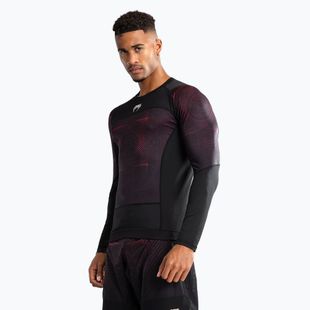 Рашгард лонгслів чоловічий Venum G-Fit Air Men'S Long Sleeve Rashguard deep black/fire red
