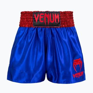 Шорти для тренувань чоловічі Venum Classic Muay Thai navy blue/red