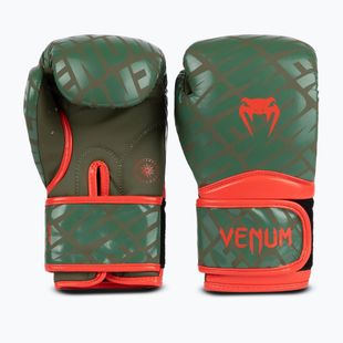 Рукавиці боксерські дитячі Venum Contender 1.5 XT Kids army green