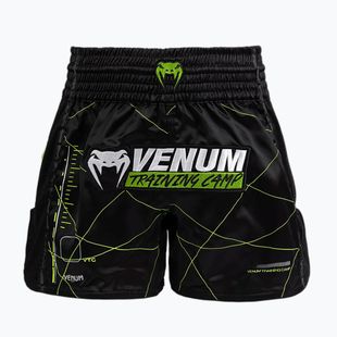 Шорти для тренувань чоловічі Venum Training Camp 4.0 black/neo green