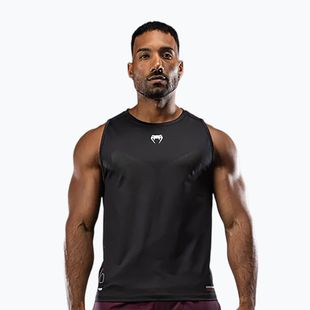 Футболка для тренувань Venum Tactical XT Tank black/fire red