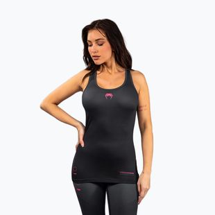 Футболка для тренувань жіноча Venum Tactical XT Dry Tech black/storm grey