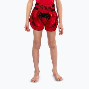Шорти для тренувань дитячі Venum Inferno Muay Thai Jr red