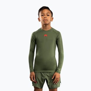 Лонгслів для тренувань дитячий Venum Contender Rashguards Jr khaki