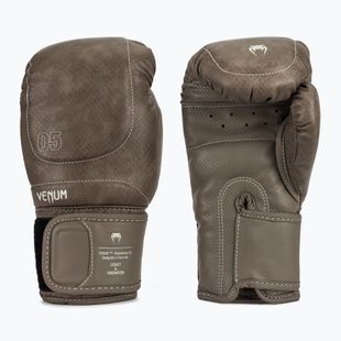 Рукавиці боксерські Venum Impact Evo Scales Boxing brown