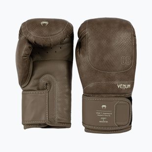 Рукавиці боксерські Venum Impact Evo Scales Boxing brown