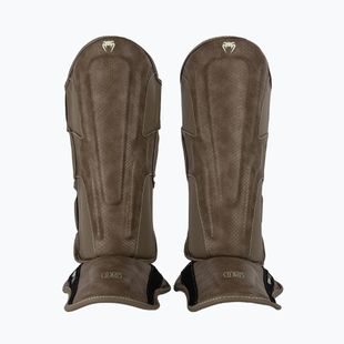 Захист для гомілок та стоп Venum Impact Evo Scales Shinguards brown