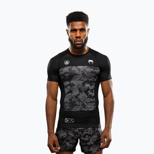 Футболка для тренувань чоловіча Venum X Polaris Rashguards black/storm grey