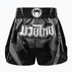 Шорти для тренувань чоловічі Venum Adrenaline Muay Thai black/silver grey