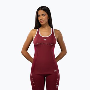 Футболка жіноча Venum Adrenaline Dry Tech Tank Top burgundy/pink