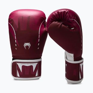 Рукавиці боксерські Venum Adrenaline Boxing burgundy/pink