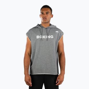 Кофта чоловіча Venum Boxing VT Sleeveless Hoodie heather grey