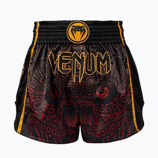 Шорти для тренувань чоловічі Venum Quetzal Fury Muay Thai black/fury red/tangerine