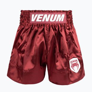 Шорти для тренувань чоловічі Venum Classic Evo Muay Thai burgundy