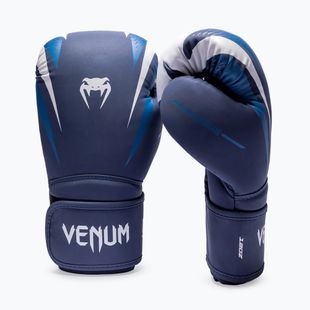 Рукавиці боксерські Venum Hurricane Boxing midnight blue/white
