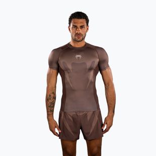 Рашгард чоловічий Venum No Gi Rashguards chocolate brown