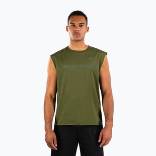 Футболка чоловіча Venum Muay Thai VT military green
