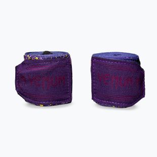 Бинти боксерські Venum Santa Muerte Handwraps 450 см dark purple